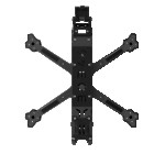 Hot Sales BOB46 Carbon Fiber Frame Kit With 6mm Arm Compatible With O4 Air Unit Pro Diy Drone Kit for Drone and Camera Parts